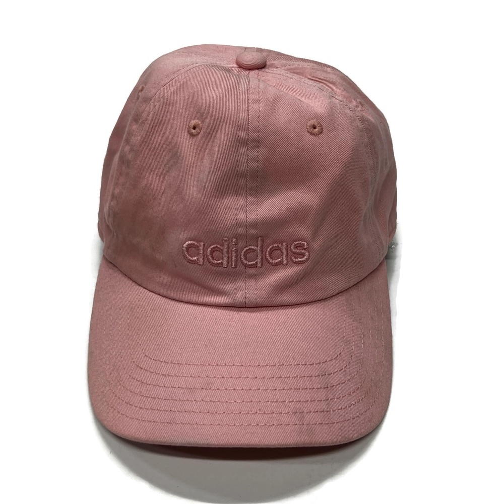 Adidas Hat Cap Pink Aeroready One Size Adjustable Golf Tennis Running